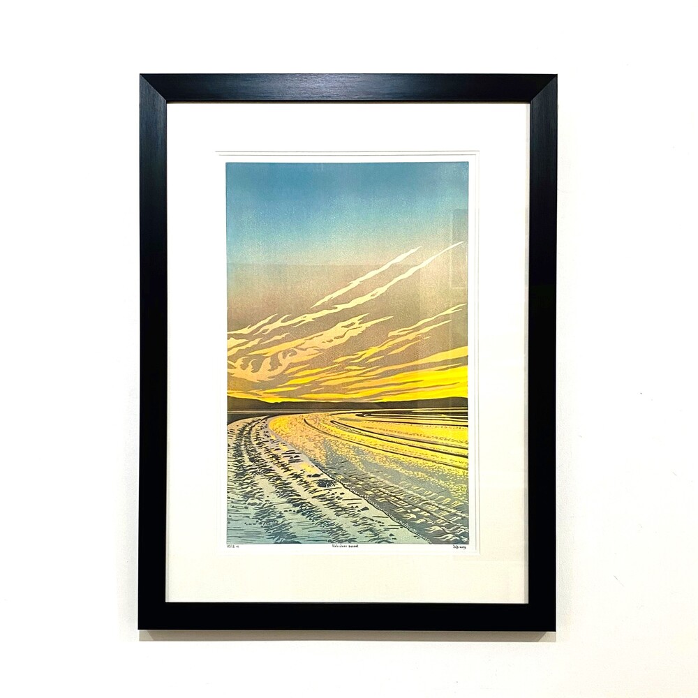 'Hebridean Sunset 10/12' by artist Deb Wing